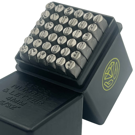IRON HODL Stanzwerkzeug HRC 60, 36 Teile, 4 mm